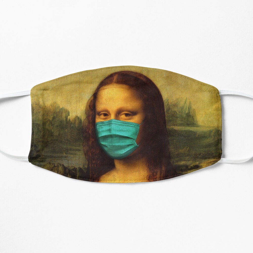 Corona Lisa – Mona Lisa wears her face mask