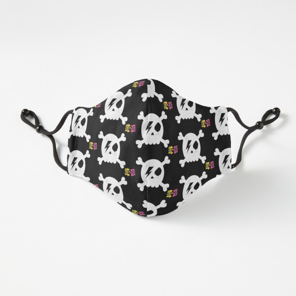 Rattle & Roll colour pattern face mask