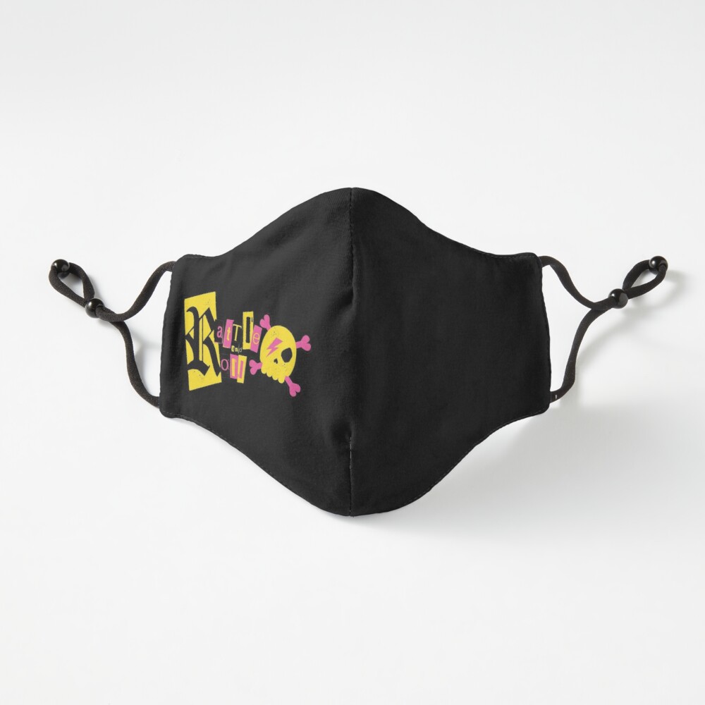 Rattle & Roll colour pattern face mask